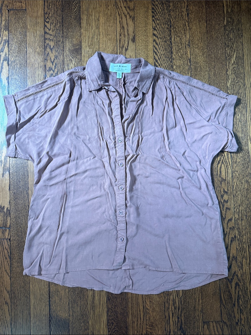 Cloth and Stone Shirt, EUC, Medium, Brown